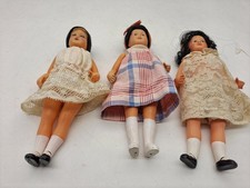  lot 3 anciennes poupées