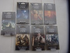 LOTS CARTES TRONE DE FER JCE L'ACIER FAIT L'HOMME ET AUTRE