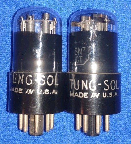 Nicely matched pair 6sn7gt - matched,