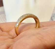 Superbe Bague Alliance Or 18