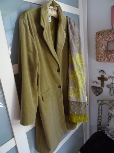 Magnifique manteau velours - magnifique,