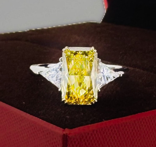 585 white gold ring - white,