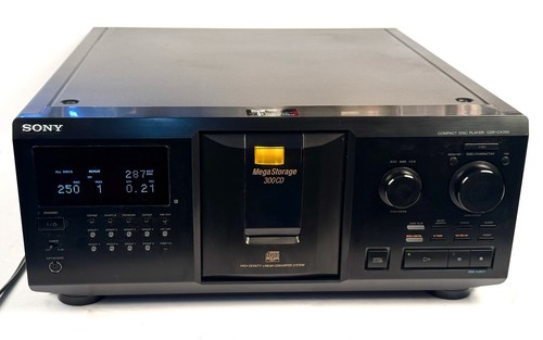 Sony cdp cx355 300 disc - sony,