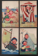 Cpa béatrice mallet - 4, de