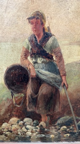 Pierre testu tableau ancien - tableau,