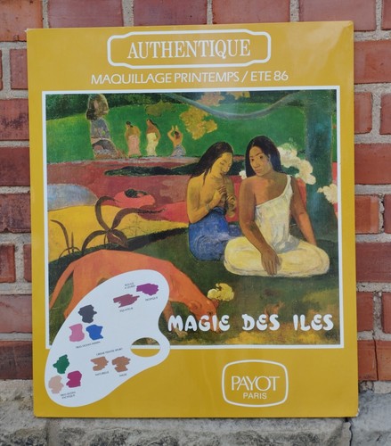 Affiche publicitaire vintage - publicitaire,