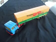 1/60ième – MAJORETTE RENAULT SAVIEM + remorque BOURGEY MONTREUIL