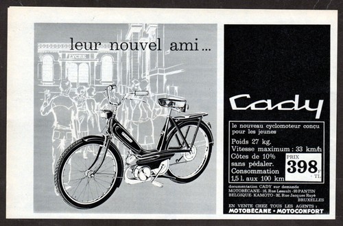 1966 motobecane caddy - 1966, scooter
