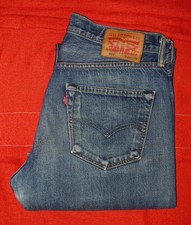 Jean Levi's 501 Droit Bleu Used W34L36