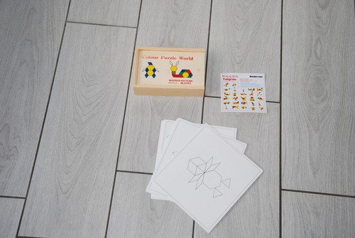 Jouet éducatif puzzle tangram - éducatif,