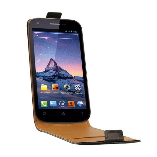 Etui vertical flip swiss - etui,