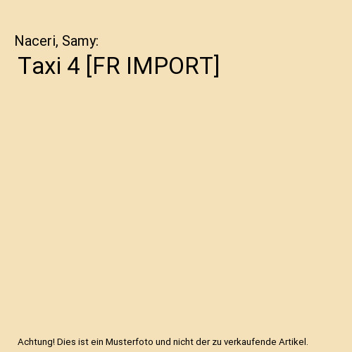 Taxi import naceri - taxi, 4