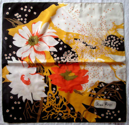 Nina ricci foulard soie en - ,