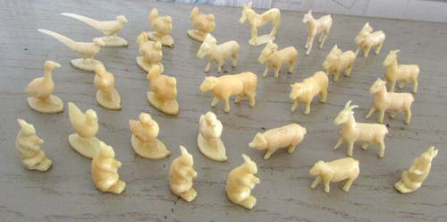 Lot figurines plastique - de,