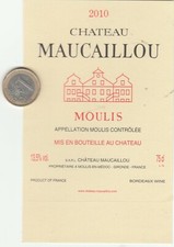 AUTOCOLLANT Vins de Moulis