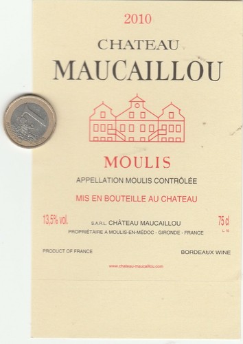 Autocollant vins moulis - de,