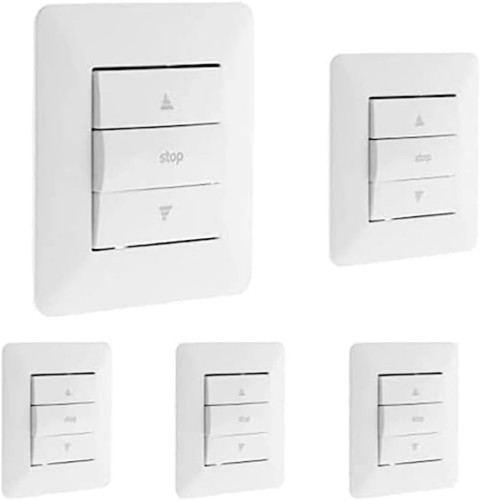 Commande volet roulant - volet, blanc
