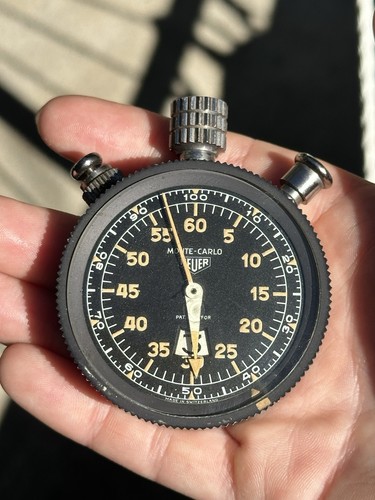 Vintage heuer monte carlo - vintage,