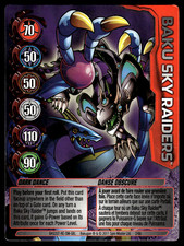 Bakugan Card - Dark Dance