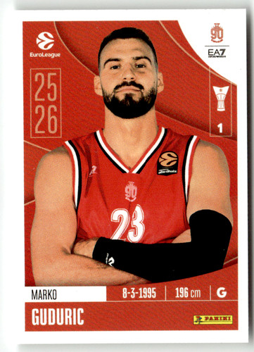 Panini 2025 euroleague - 2025-26,