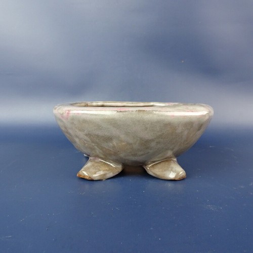 Pot bonsaï japonais signé - à,