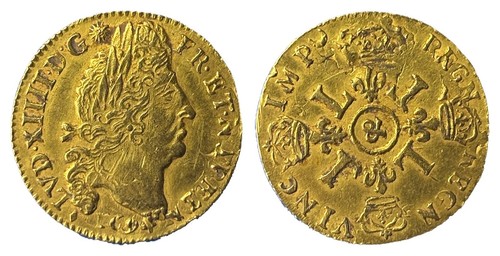 Louis aux l 1694 - d'or, aix