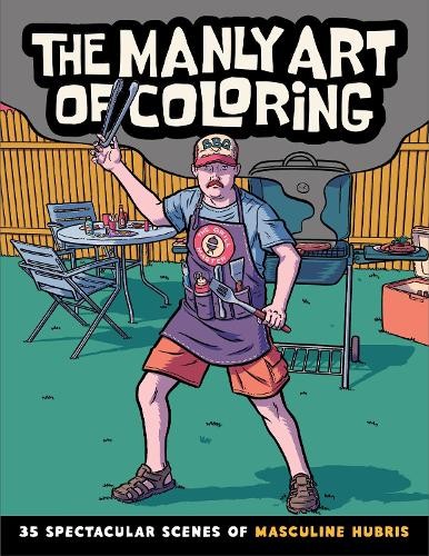 The manly art coloring - manly,