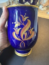 Vase art déco verre