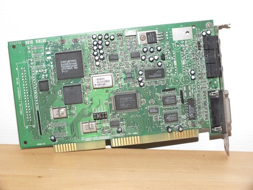 Vintage sound card isa - card,