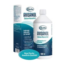Avisanol - Calcium Concentré 1000ml - pour Oiseaux d'ornement Pigeons Voyageu...