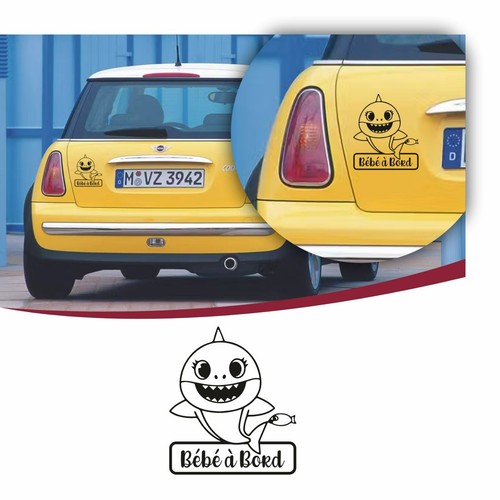 Sticker voiture bébé - , à