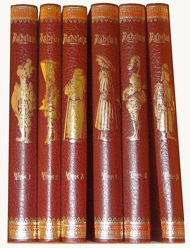 Oeuvres rabelais illustrees - rabelais,
