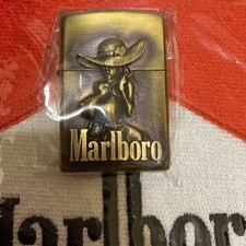 Marlboro Woman Zippo Brass
