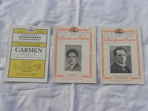 Catalogue disque ancien - disque,