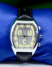 Van Der Bauwede Magnum Commandant Cal .25 Montre Argent 800 W/3 sous-Cadrans,