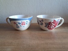 2 Tasse Digoin Sarreguemines