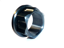 KTM 990 SMT 2009-2014 Écrou Flangé D'Axe Arrière En Titane Noir