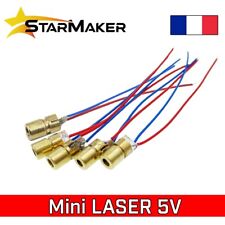 Module LASER Rouge 5V 650nm - DIY mini diode 6mm