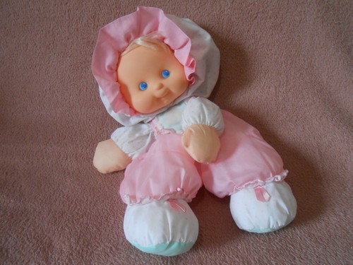 Doudou poupée rose puffalump - doudou,