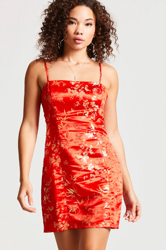 Floral jacquard square - floral, neck