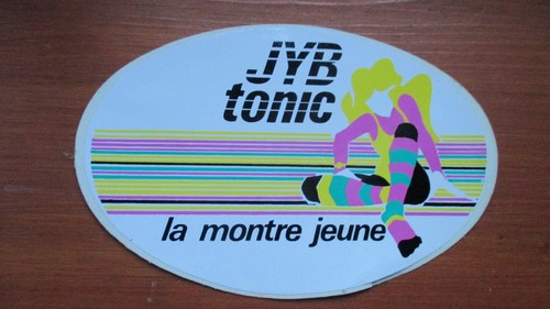 Sticker vintage montre jyb - sticker,