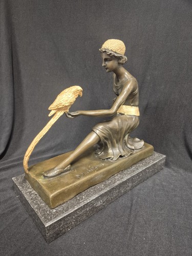 Vintage art deco - deco, bronze