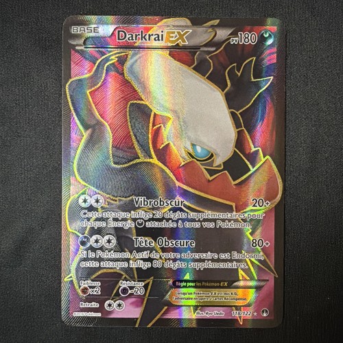 Carte pokémon darkrai - pokémon, ex