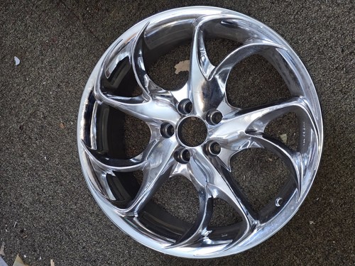 Jante aluminium chromé - jante, 17x7
