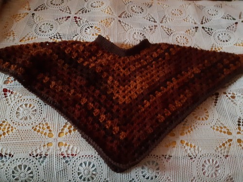 Poncho laine - en,