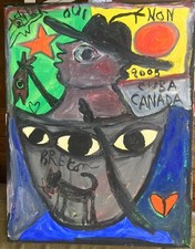 JABER Acrylique sur toile