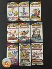 Lot 9 boosters Pokémon échantillons épée et bouclier FR EB1 EB2 EB3 EB4 EB5 EB6