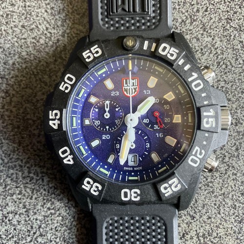 Luminox watch blue dial - luminox,