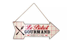 Fléche  métallique bistrot