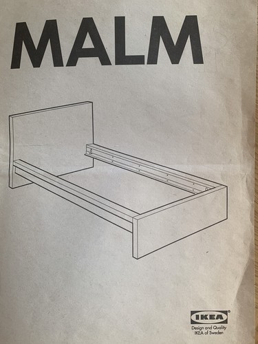 Bett malm - bett,